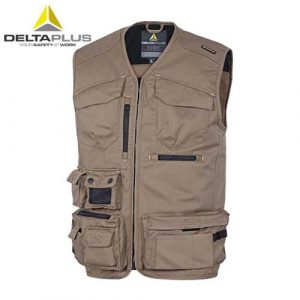 Chaleco M5SGI Beige Talla L (Delta Plus)